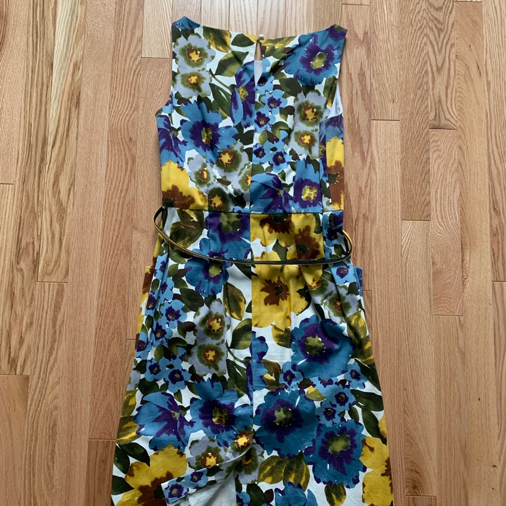 Nine West Belted Knee Length cocktail dress